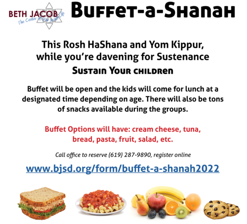 Banner Image for Buffet-A-Shanah Day 3